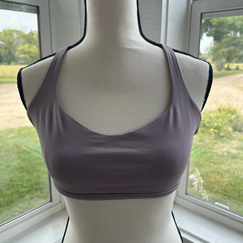 lululemon athletica free to be wild Lavender Sports Bra - Picture 5 of 8
